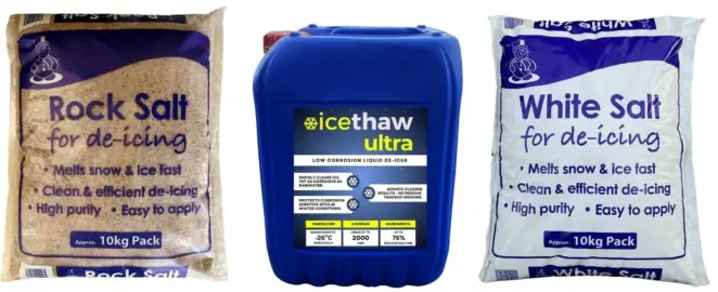 Rock salt products range