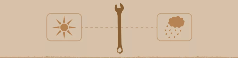 Maintaining Dry And Wet Soil