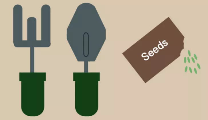 Gardening for beginners vector