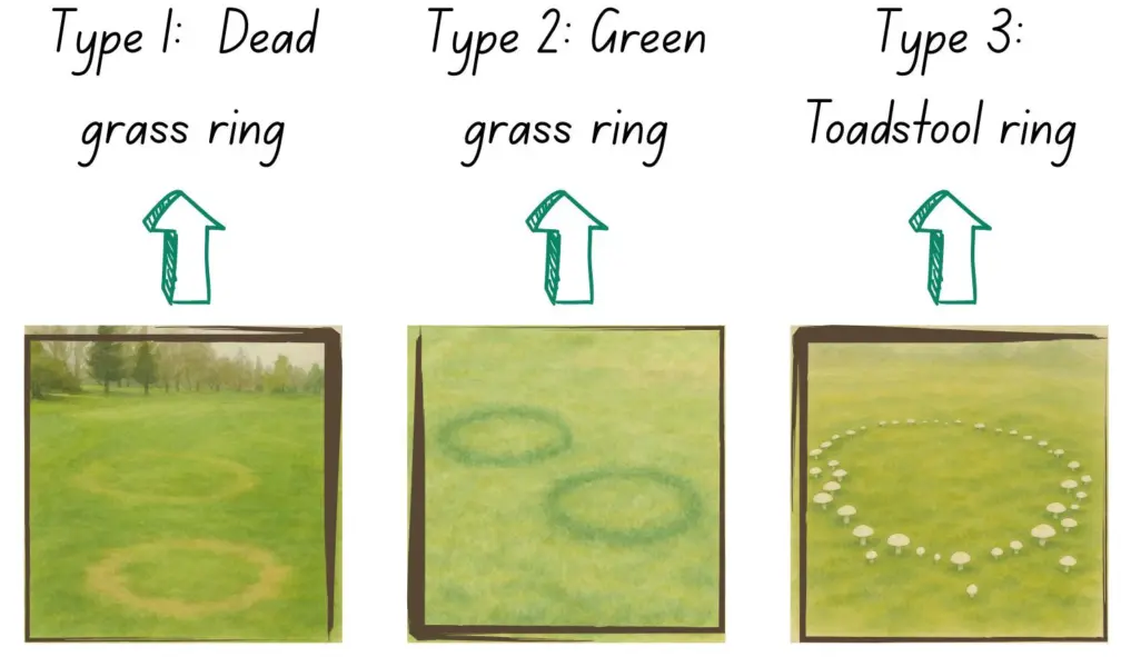 Lawn diseases types of fairy ring