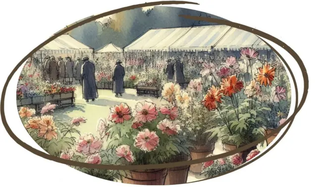 First chelsea flower show